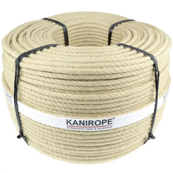 Corde chanvre synthétique SPINTWIST ø16mm 4-torons torsadée de Kanirope®