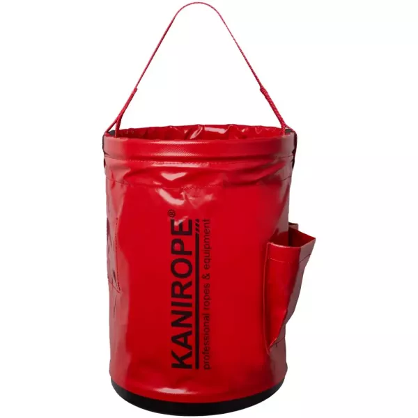 Sac de transport HAUL-UP WATERPROOF by Kanirope® - Panier pliant de 25 litres en PVC renforcé rouge