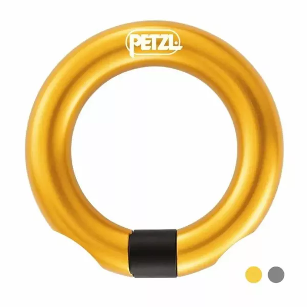 Anneau ouvrable multidirectionnel RING OPEN de Petzl